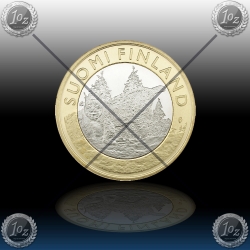5 EVRO FINSKA 2015 "Animals of the Provinces - Tavastia" UNC